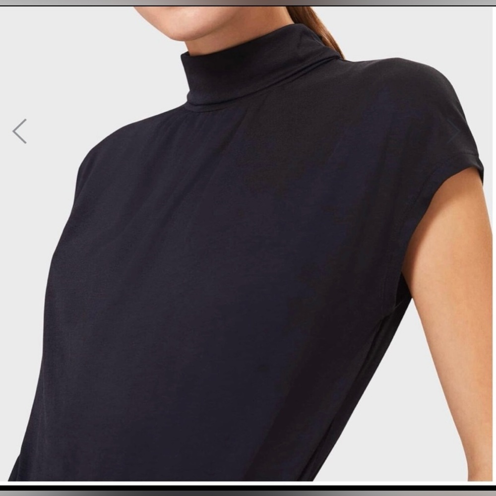 HOBBS London HAYLEY TOP NAVY SIZE S